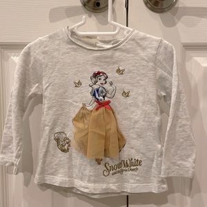 Zara baby girl Snow White shirt.  NWOT.  SFPF